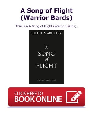 A Song of Flight
(Warrior Bards)
This is a A Song of Flight (Warrior Bards).
 
