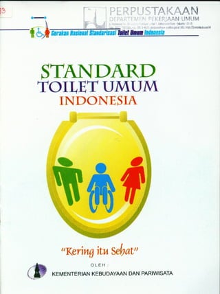 A standard toilet umum