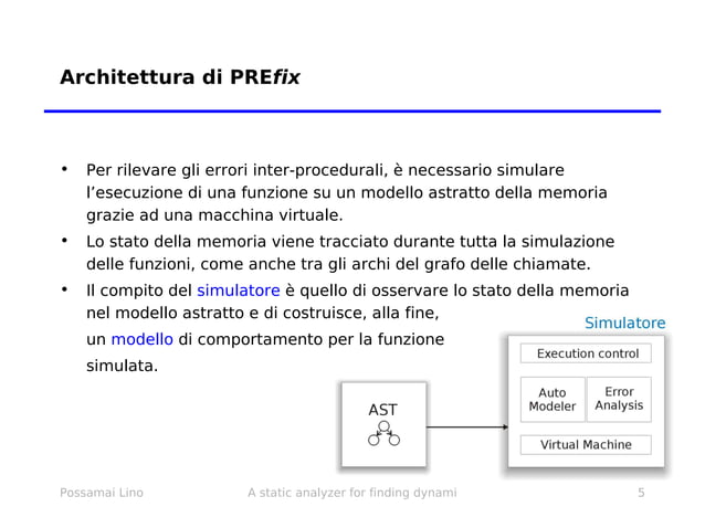 A static Analyzer for Finding Dynamic Programming Errors | PPT
