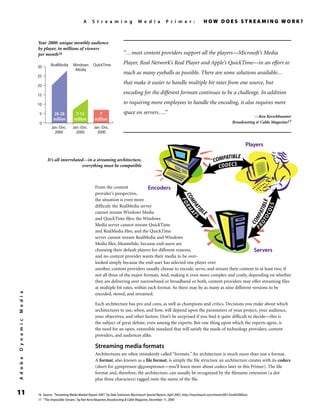 A Streaming Media Primer | PDF
