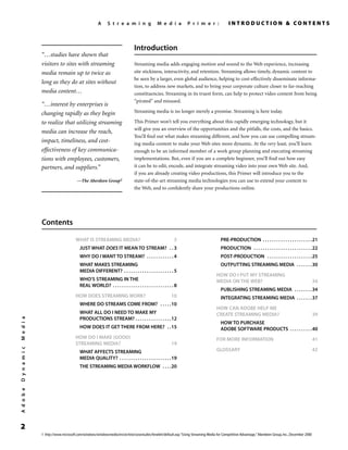 A Streaming Media Primer | PDF