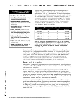 A Streaming Media Primer | PDF