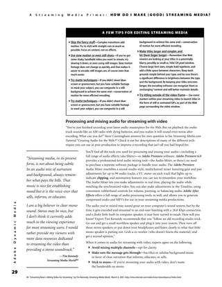 A Streaming Media Primer | PDF