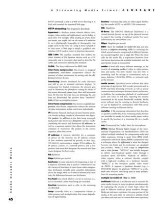 A Streaming Media Primer | PDF