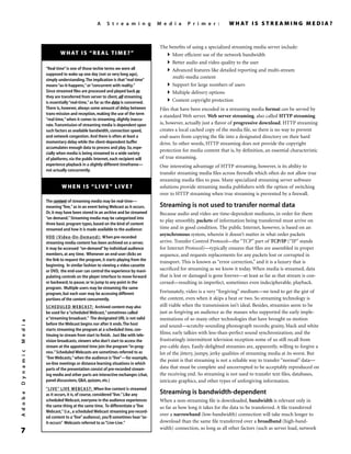 A Streaming Media Primer | PDF