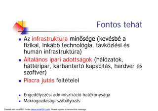 A TerüLeti FejlőDéS HatóTéNyezőInek VáLtozáSa