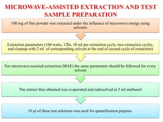 Isolation, Identification and Analysis of Phytoconstituents Terpenoids ...