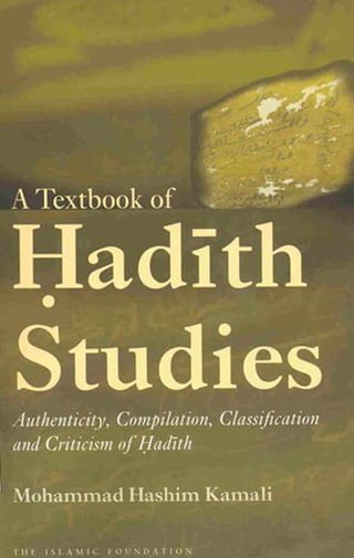 A Textbook Of Hadith Studies