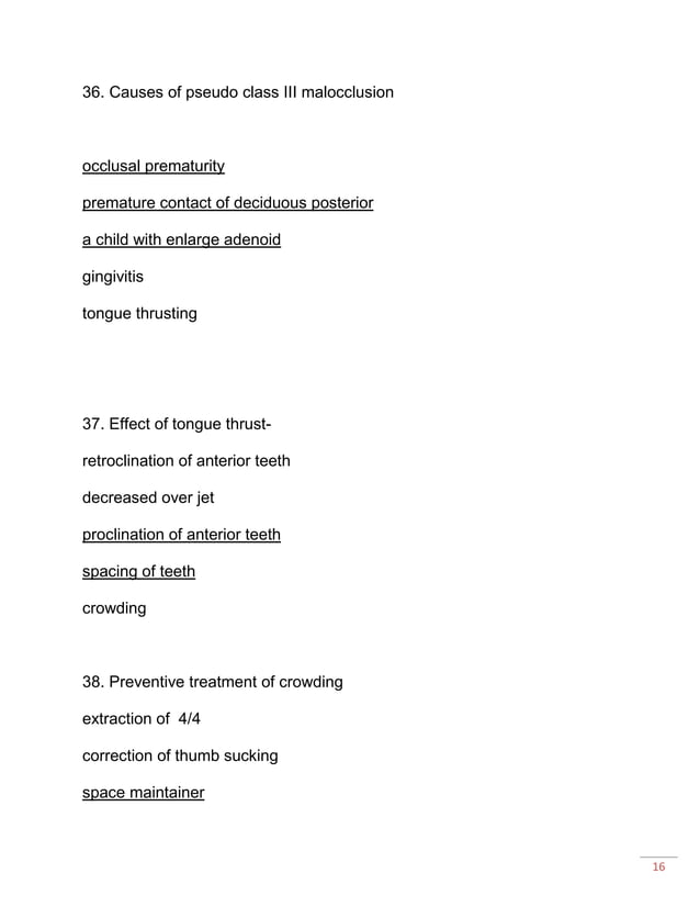 A tozorthodonticsmcq PDF