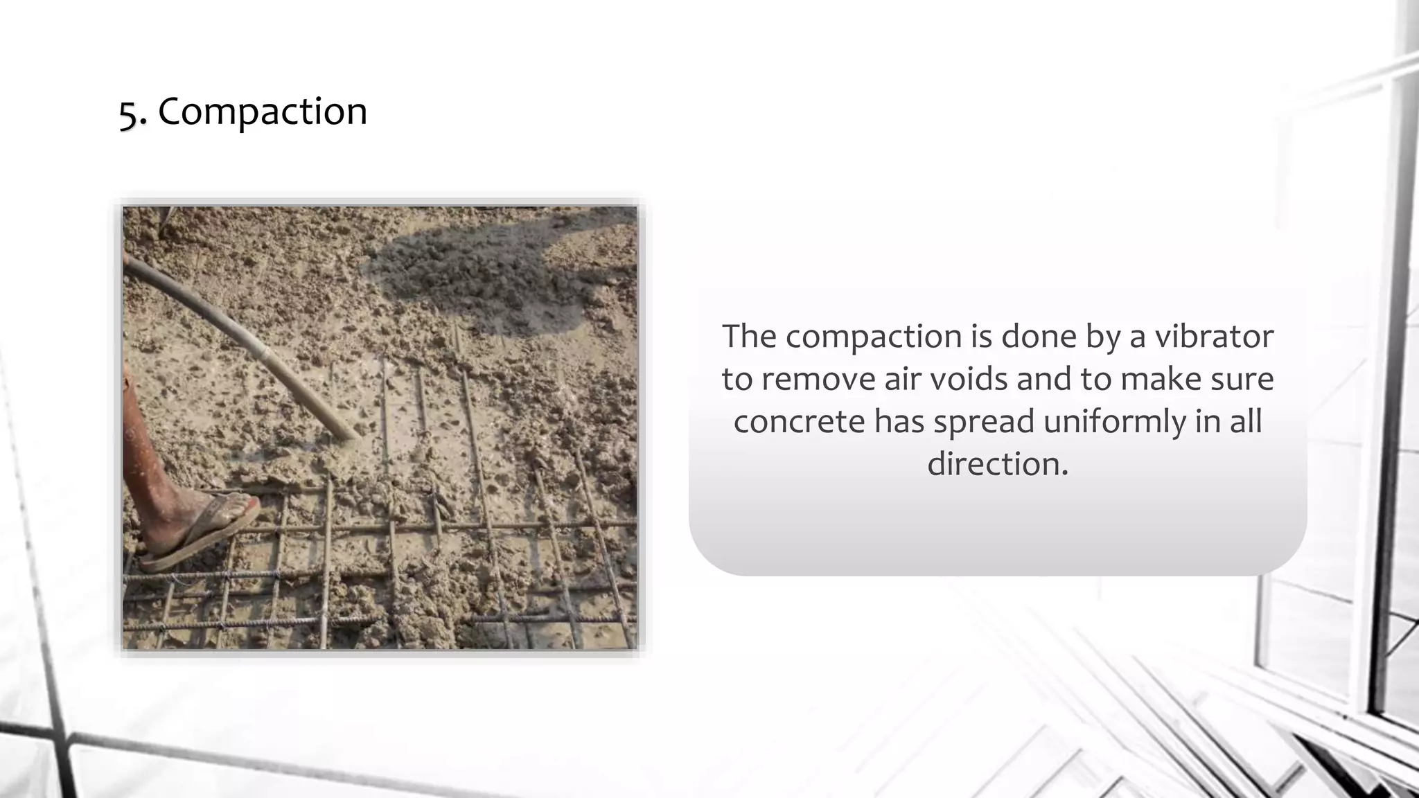 Presentation on construction process and Classification of slab | PPTX