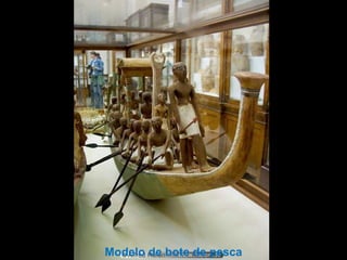 Modelo de bote de pesca
 