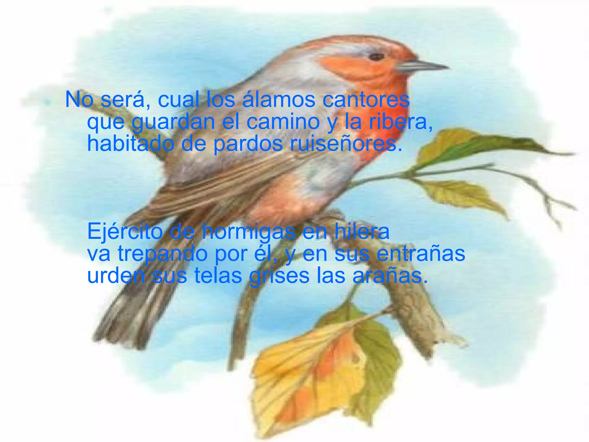A Un Olmo Seco Antonio Machado | PPT