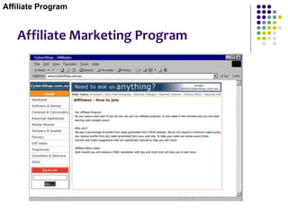 Affiliate Marketing Program
Affiliate Program
 