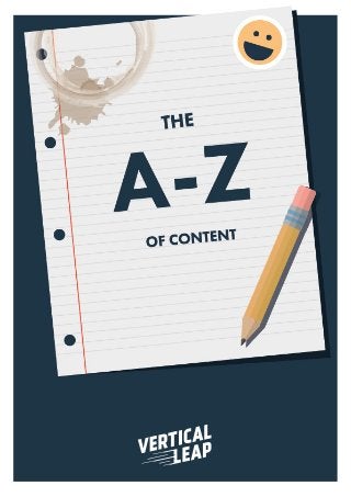 A to Z of Content
1
 