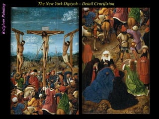 The New York Diptych – Detail CrucifixionReligiousPainting
 