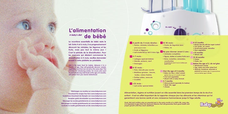 Livret De Recettes Bebedelice