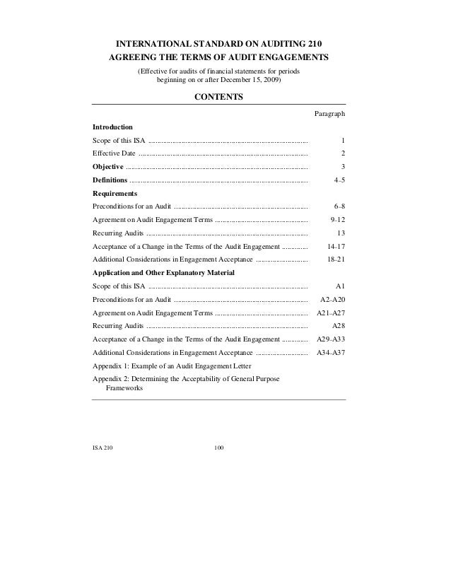 A009 2010 iaasb handbook isa 210 a009-2010-iaasb-handbook-isa-210