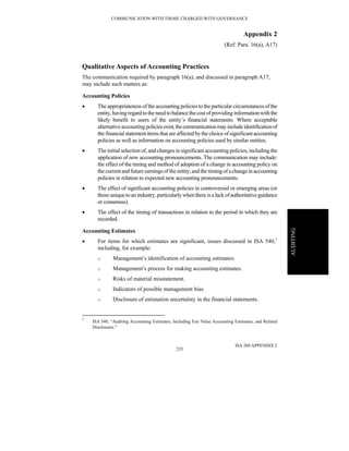 Isa Handbook.pdf A014 2010-iaasb-handbook-isa-260 | PDF