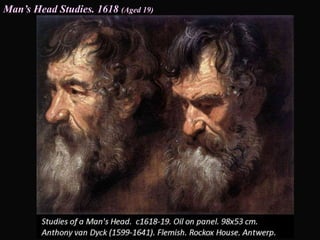 Man’s Head Studies. 1618 (Aged 19)
 