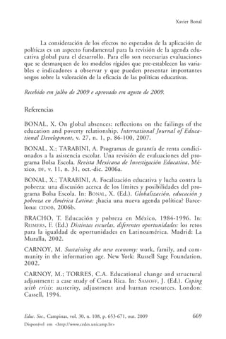 La educación en tiempos de la globalización | PDF