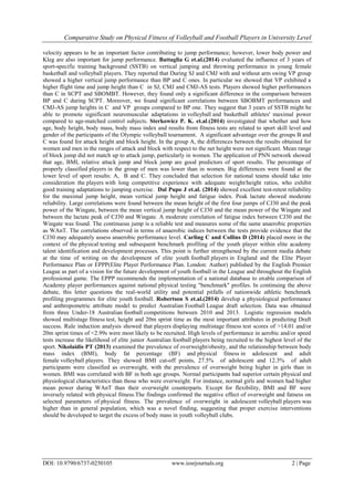 Comparative Study on Physical Fitness of Volleyball and Football ...