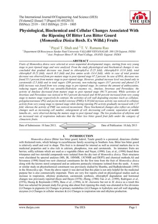 The International Journal of Engineering and Science (The IJES) | PDF