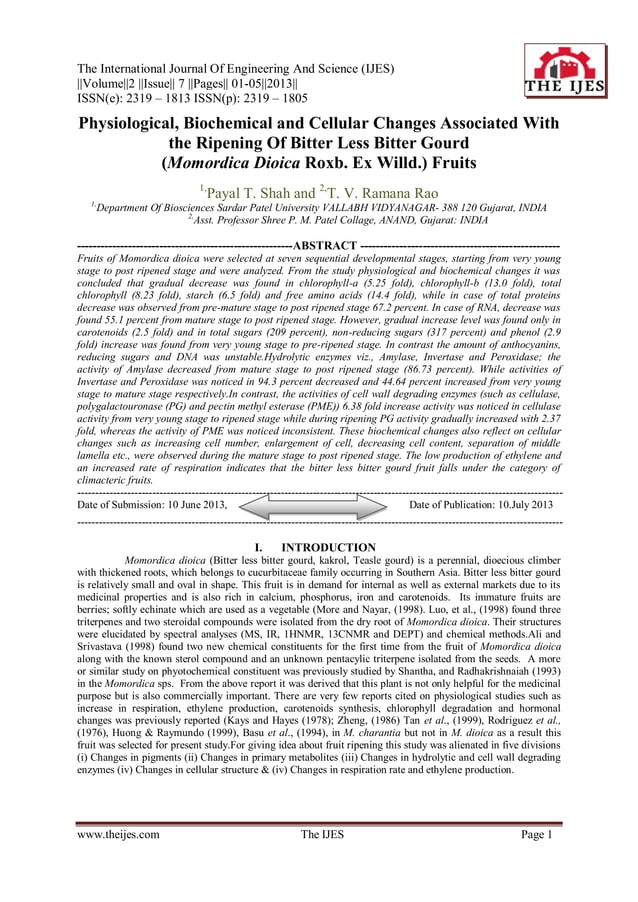 The International Journal of Engineering and Science (The IJES) | PDF