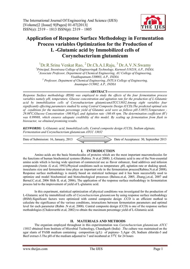 The International Journal of Engineering and Science (The IJES) | PDF