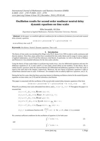 Oscillation results for second order nonlinear neutral delay dynamic ...