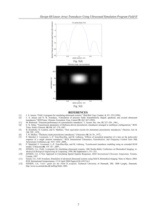 Design of Linear Array Transducer Using Ultrasound Simulation Program ...