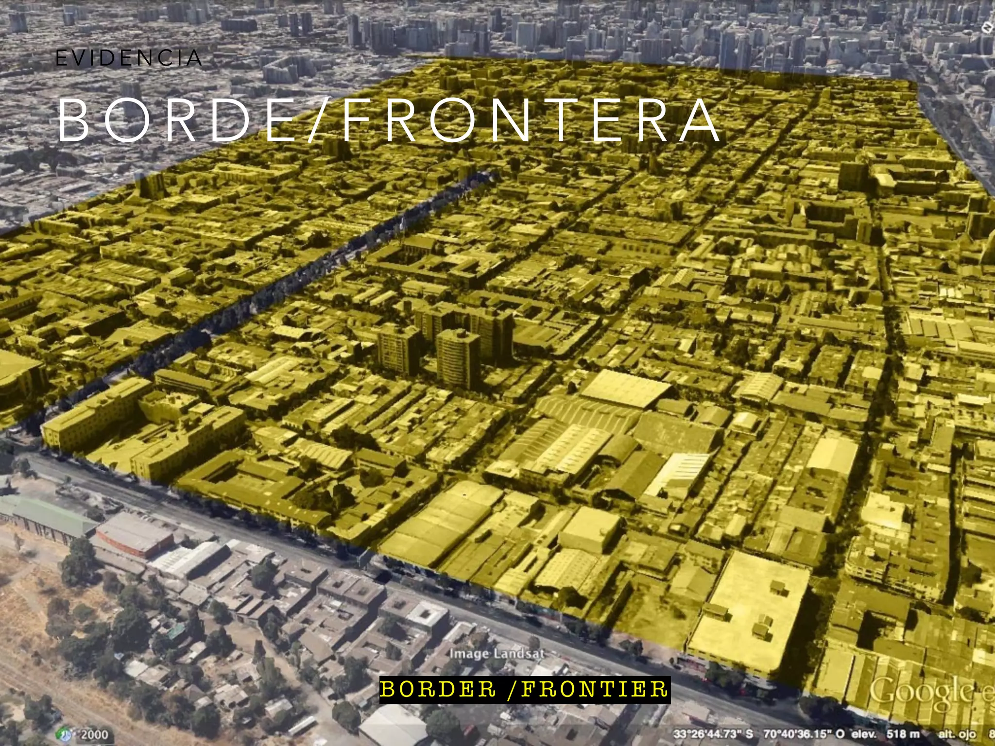 B O R D E / F R O N T E R A
E V I D E N C I A
B O R D E R / F R O N T I E R
 