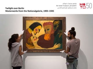 Twilight over Berlin
Masterworks from the Nationalgalerie, 1905–1945
 