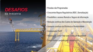 2
DESAFIOS
da Indústria
 