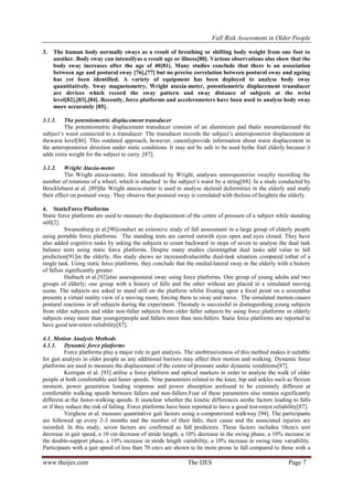 Fall Risk Assessment in Older People | PDF
