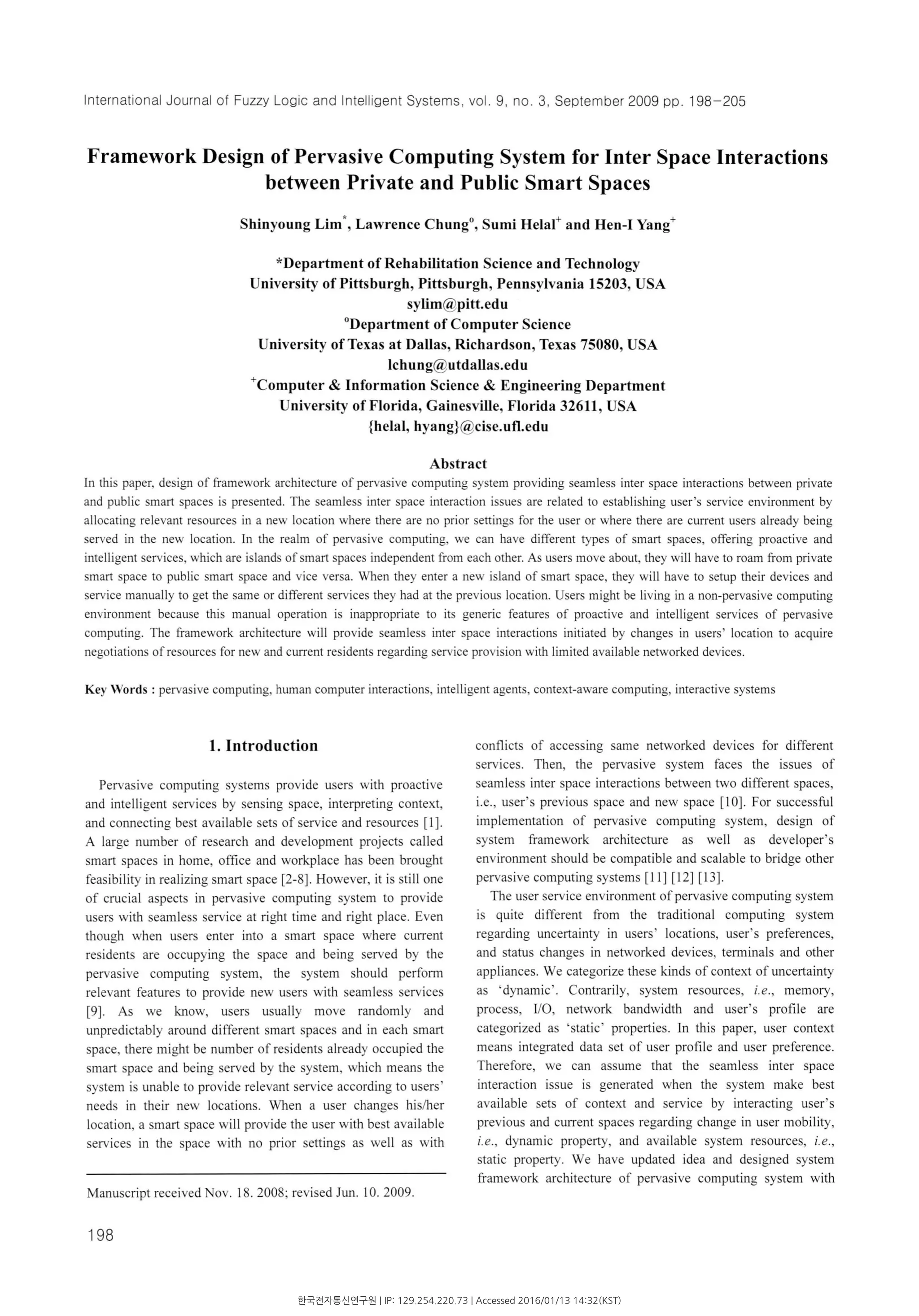 한국전자통신연구원 | IP: 129.254.220.73 | Accessed 2016/01/13 14:32(KST)
 