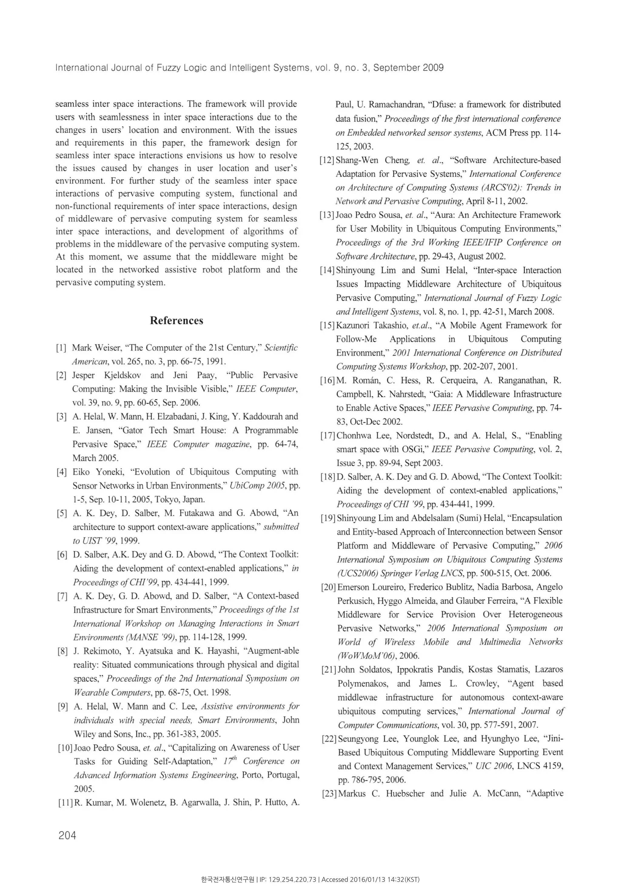 한국전자통신연구원 | IP: 129.254.220.73 | Accessed 2016/01/13 14:32(KST)
 