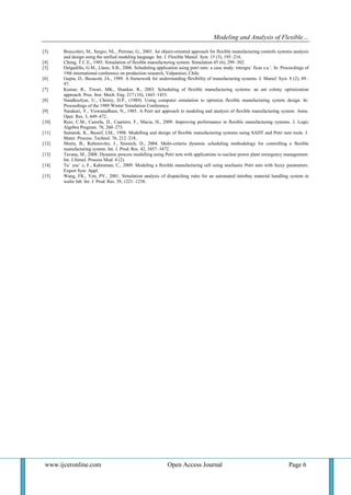 Modeling and Analysis of Flexible Manufacturing System with FlexSim | PDF