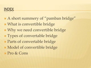 PAMBAN BRIDGE | PPTX