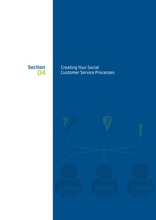 Section Creating Your Social
Customer Service Processes04
 