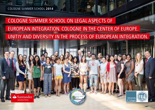 Cologne Summer School Brochure