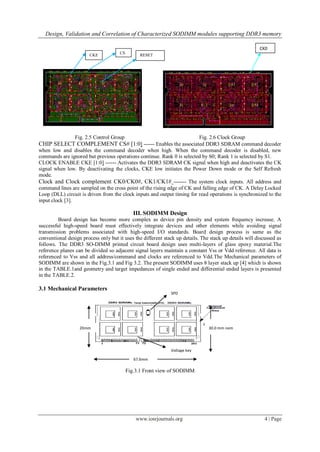 Design, Validation and Correlation of Characterized SODIMM Modules ...