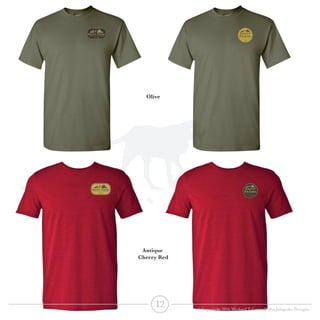 Olive
Antique
Cherry Red
12 © Copyright 2016 Michael T Cottrell dba Jalapeño Designs
 