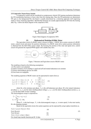 Direct Torque Control of a Bldc Motor Based on Computing Technique | PDF