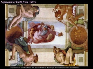 Separation of Earth from Waters
 