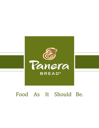Panera Bread Comprehensive Final | PDF