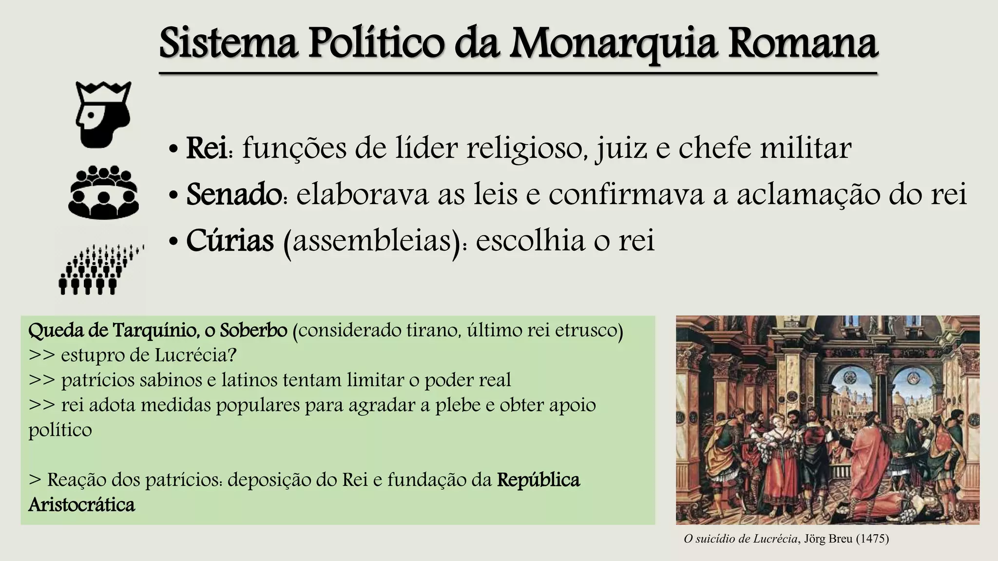 Roma Antiga - monarquia, república e império romano | PPTX | Religion ...