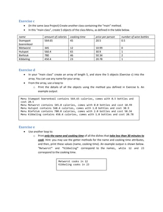 2: modelling java classes | download table Images High... A07 | PDF