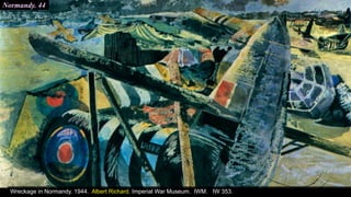 Normandy. 44
Wreckage in Normandy. 1944. Albert Richard. Imperial War Museum. IWM. IW 353.
 