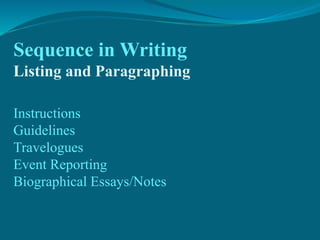Developing Writing Skills | PPTX