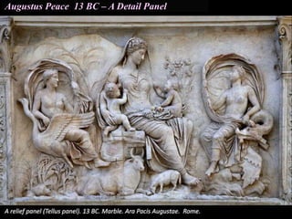 Augustus Peace 13 BC – A Detail Panel
 